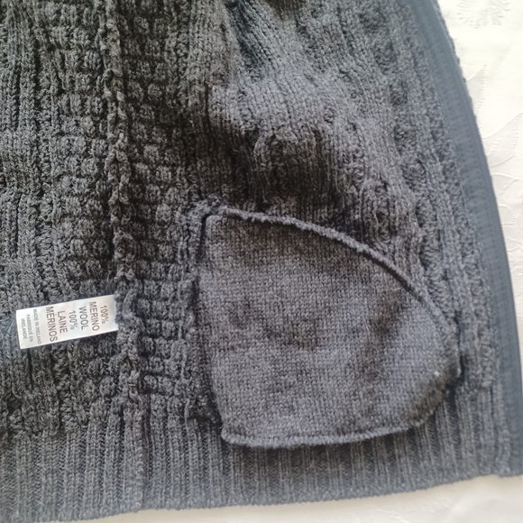 INIS CRAFTS MERINO WOOL ZIP SWEATER NWT LARGE - Picture 13 of 16